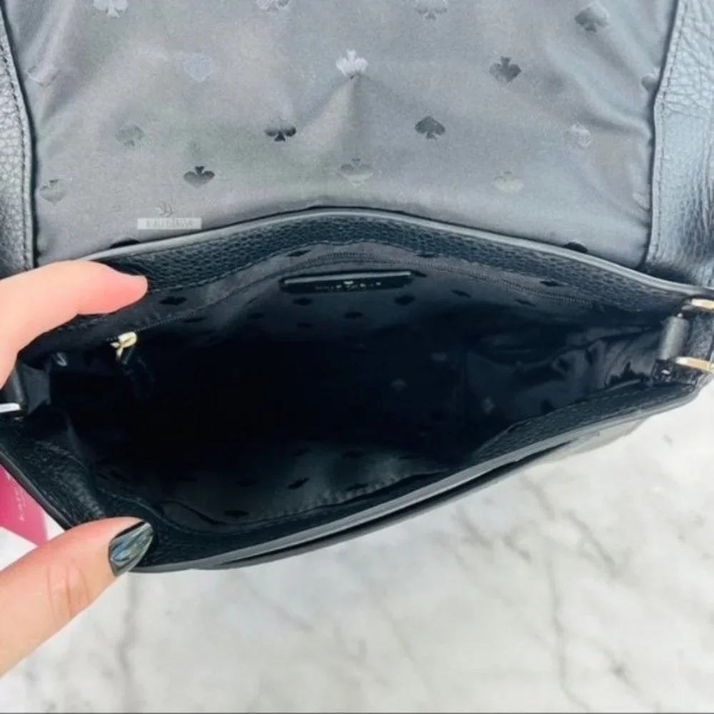 Kate Spade Leila Medium Flap Shoulder Bag Crossbody - Picture 7 of 9